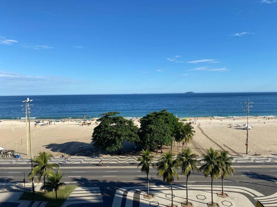 Apartamento Apartamento Com Vista Espetacular Para O Mar Río de Janeiro Exterior foto