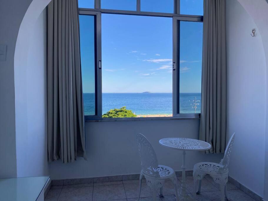 Apartamento Apartamento Com Vista Espetacular Para O Mar Río de Janeiro Exterior foto